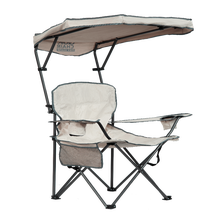 MaxShade™ Folding Chair, Khaki/Gray