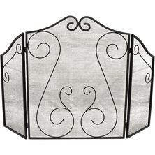 Fireplace Scrollwork Screen