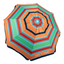 Life is Good 7' Umbrella with Integrated Sand Anchor