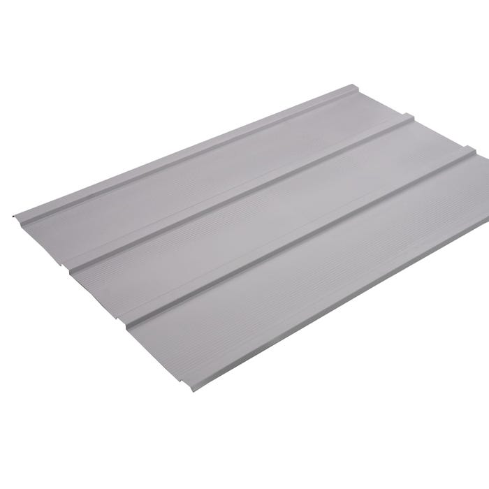 Arrow 2 x 4 ft Flute Grey Steel Roof Panels for DIY Shed, etc Projects Pack of 8 10 Arrow 2 x 4 ft Flute Grey Steel Roof Panels for DIY Shed, etc Projects Pack of 8 10
