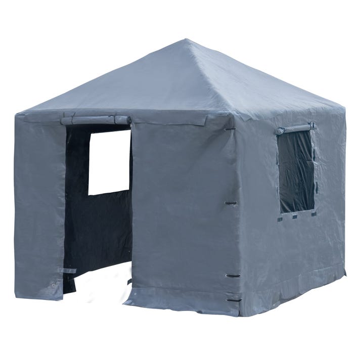 Sojag Sojag 10 x 10 ft GREY Winter Cover Plus for Gazebos, 10 ft. x 10 ft., Gazebo Accessories 4 Sojag Sojag 10 x 10 ft GREY Winter Cover Plus for Gazebos, 10 ft. x 10 ft., Gazebo Accessories 4