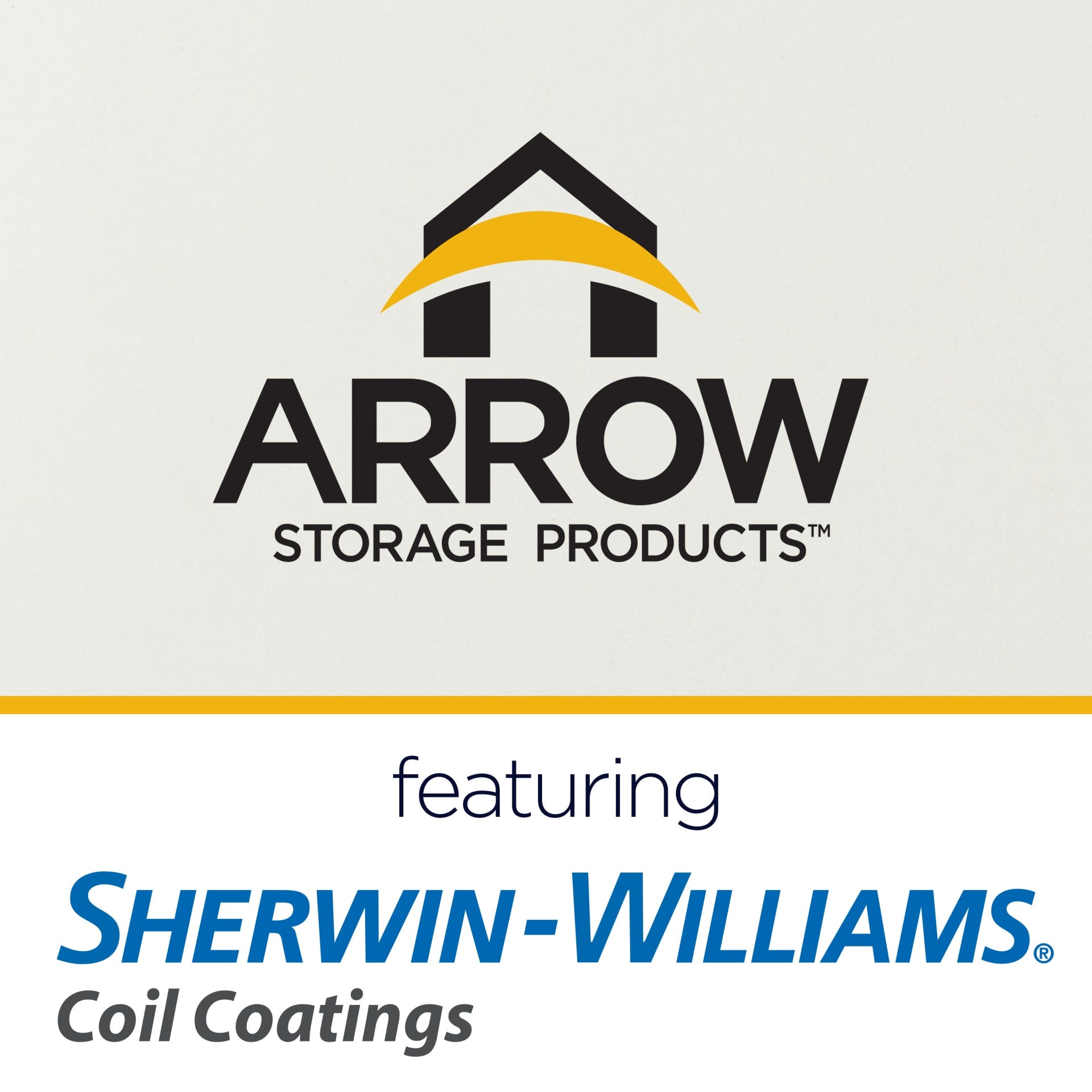 Arrow 9 x 15 ft Eggshell One Sided Steel Carport Enclosure