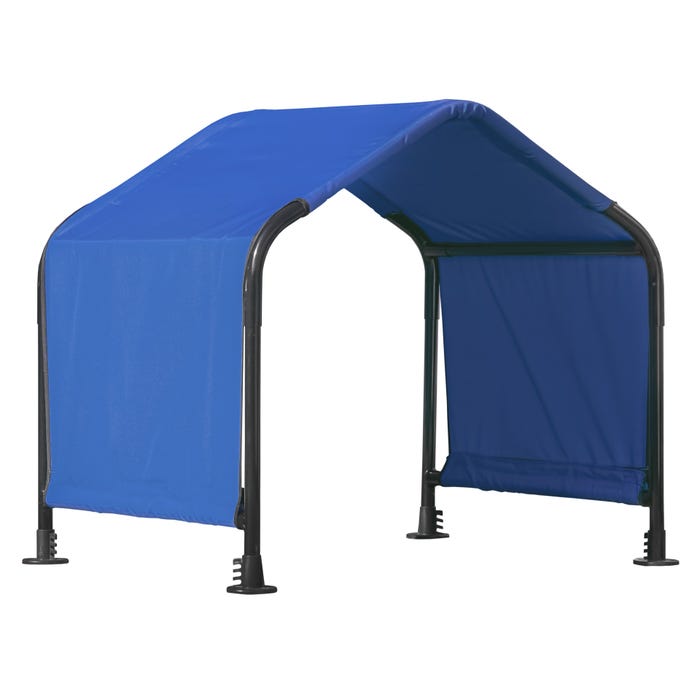 ShelterLogic 2 x 2.5 ft Blue Dog Shade Canopy Pet Shelter 1 ShelterLogic 2 x 2.5 ft Blue Dog Shade Canopy Pet Shelter 1