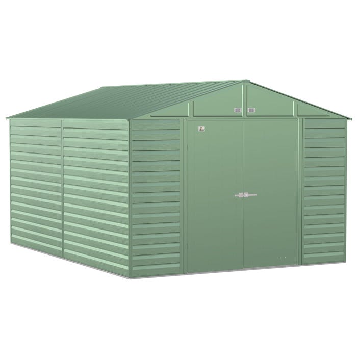 Arrow Select 10 x 14 x 8 ft Green Shed 22 Arrow Select 10 x 14 x 8 ft Green Shed 22