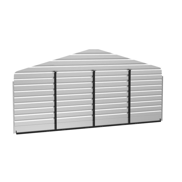 Arrow 20 x 7 ft Charcoal Rear Enclosure Kit 12 Arrow 20 x 7 ft Charcoal Rear Enclosure Kit 12