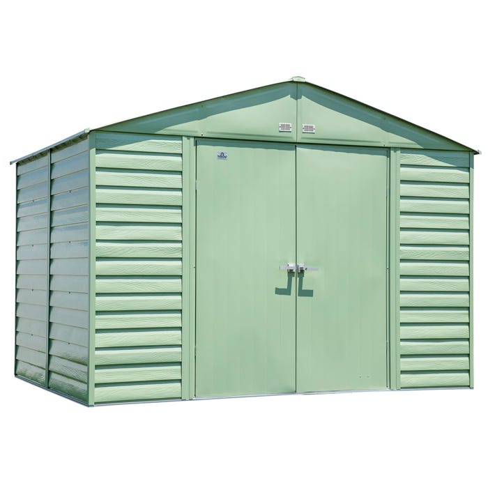 Arrow Select 10 x 8 x 8 ft Green Shed 24 Arrow Select 10 x 8 x 8 ft Green Shed 24