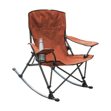 Soft Arm Rocking Quad Chair Clay