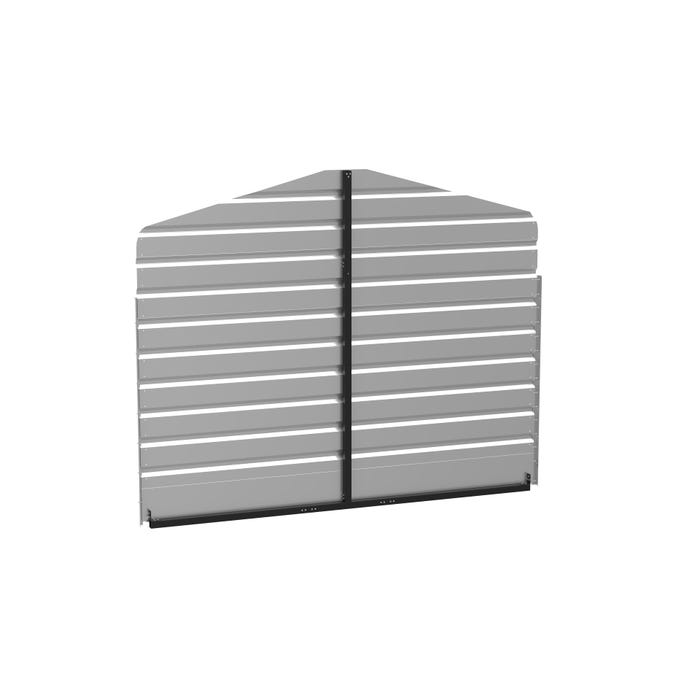 Arrow 10 x 7 ft Charcoal Rear Enclosure Kit 12 Arrow 10 x 7 ft Charcoal Rear Enclosure Kit 12