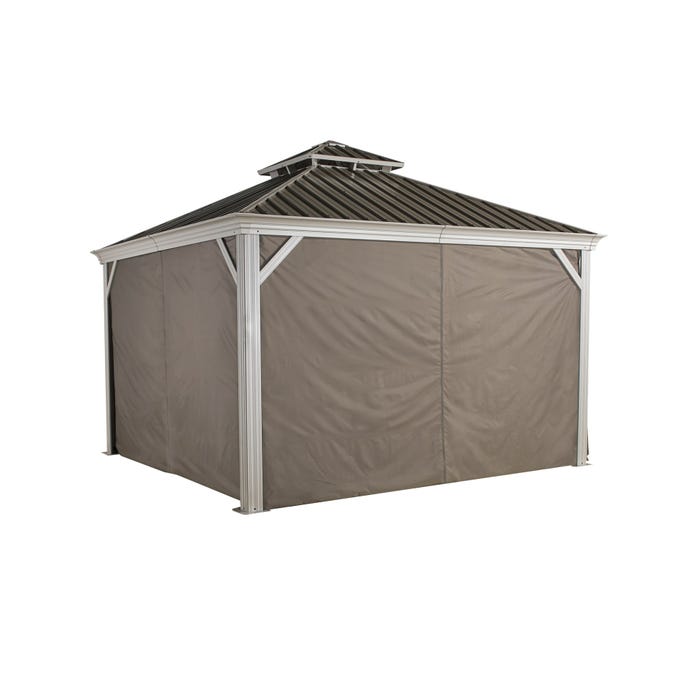 Sojag Monaco/Messina/Mykonos 12 x 12 ft Taupe Curtains for Messina and Mykonos Outdoor Gazebo Models 6 Sojag Monaco/Messina/Mykonos 12 x 12 ft Taupe Curtains for Messina and Mykonos Outdoor Gazebo Models 6