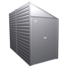 Yardsaver® 4 x 10 ft Steel Storage Shed Pent Roof Galvalume®