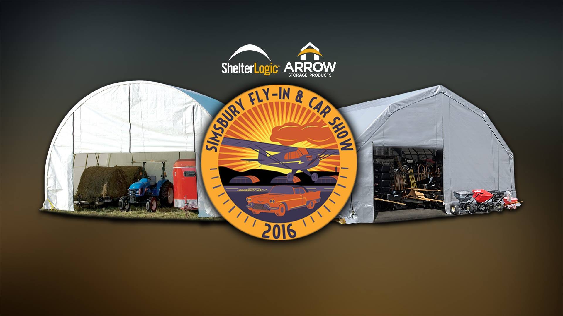 See Our ShelterTech SP Series Building At The Simsbury-Fly In Show This Weekend!