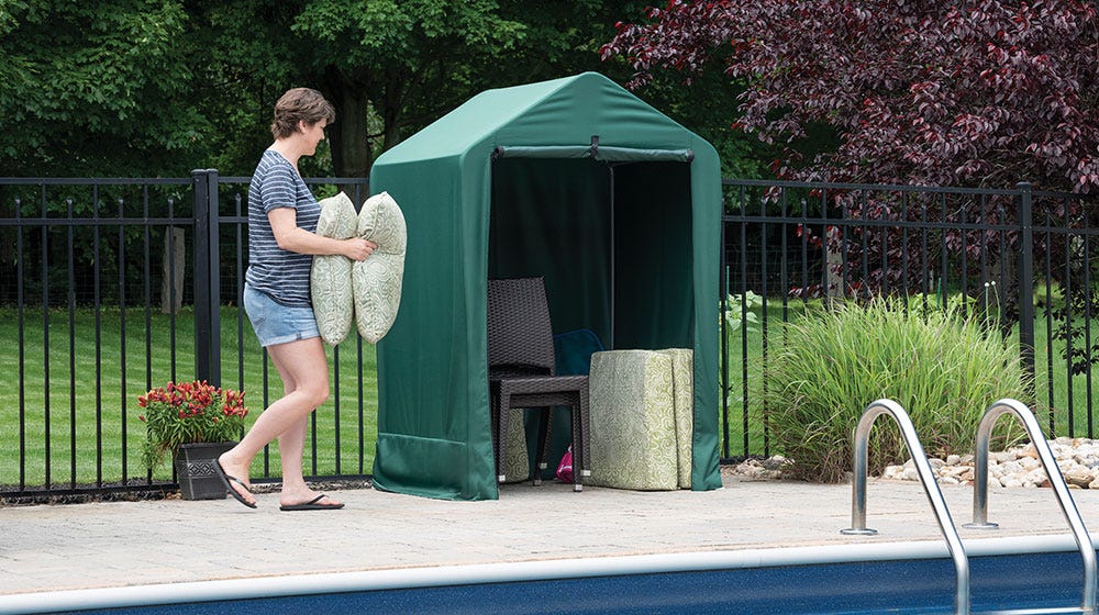 4 Backyard Storage Units for an Organized Backyard