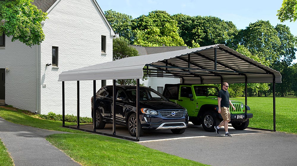 Why You Should Choose an Arrow Carport Kit Over a Full Garage