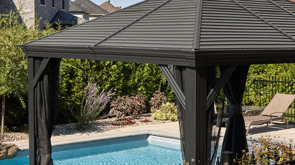 Why a Backyard Gazebo Canopy Makes a Great Poolside Cabana