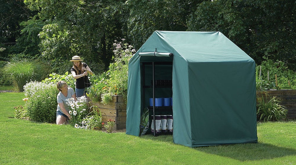 What is a Fabric Garden Shed?