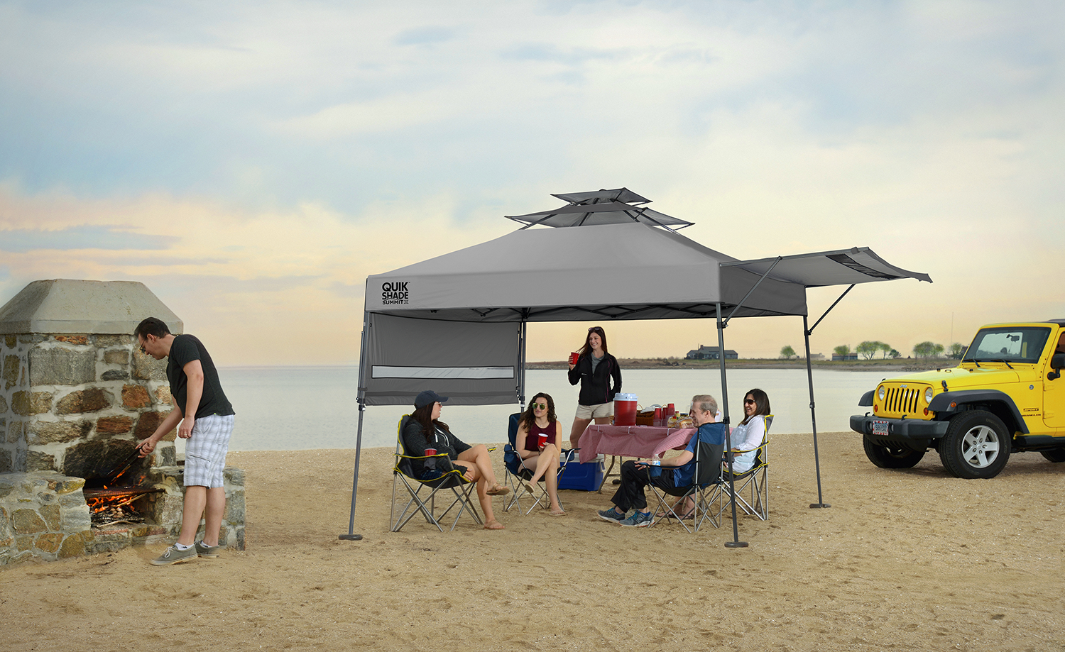 Quik Shade outdoor pop-up canopy