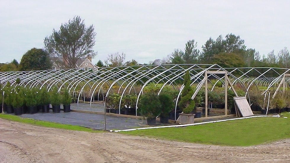 High Tunnel Greenhouse Frame