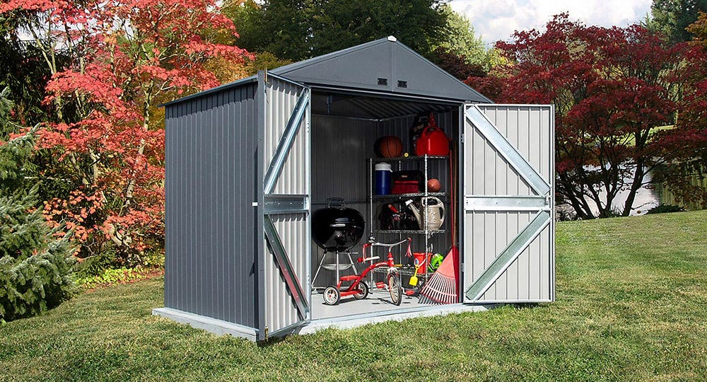 Choosing metal shed