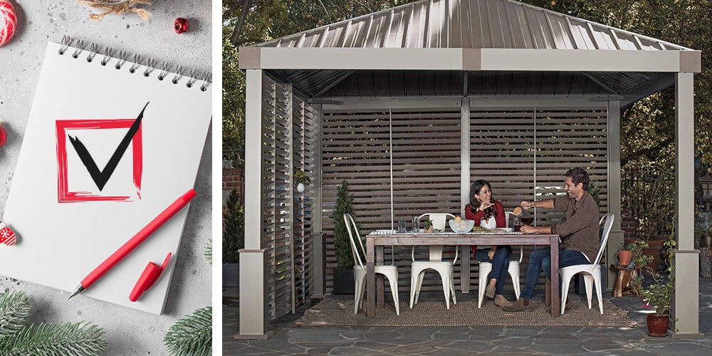 Backyard gazebo gift guide