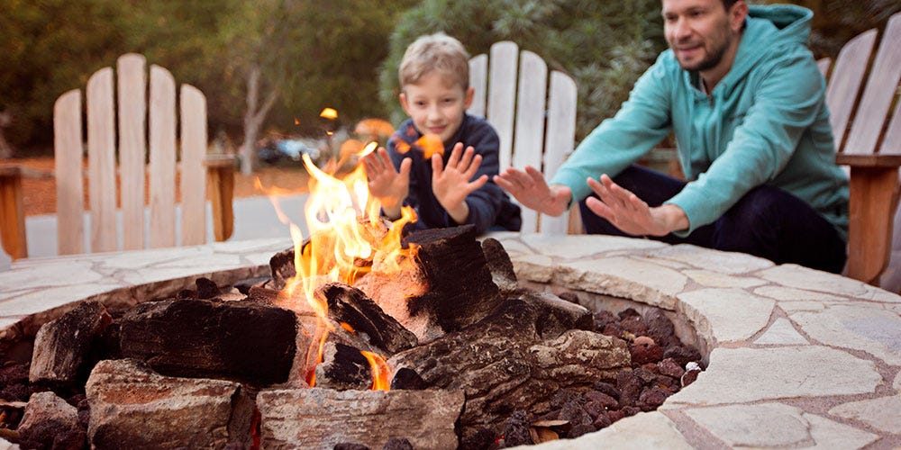 Make a fire pit part of your backyard makeover
