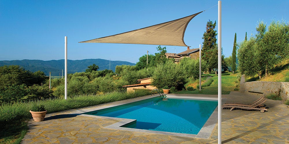 Shade Sails Pool Patio