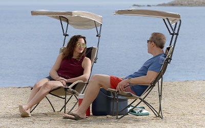 Quik Shade Folding Portable Lounge Chair